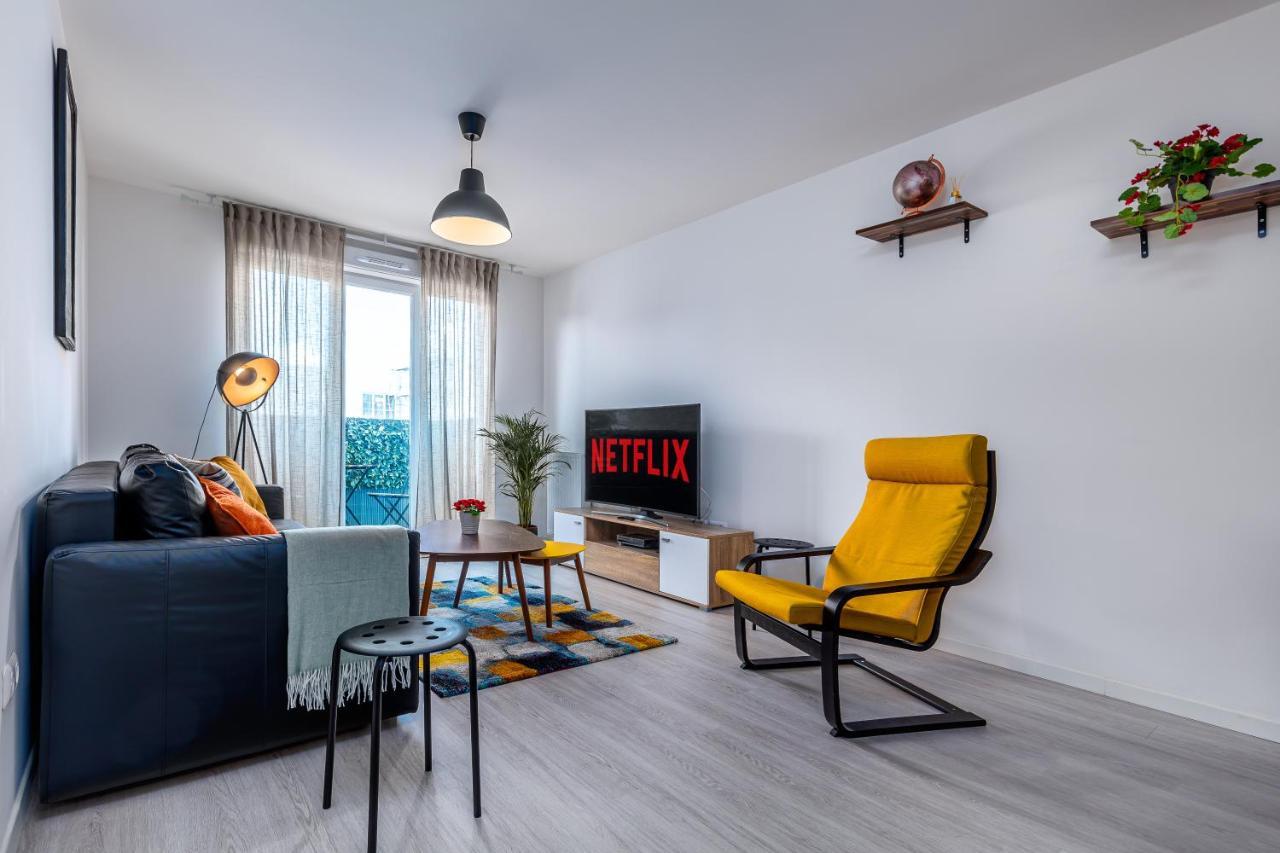 Appartement Lumineux De Standing Drancy Dış mekan fotoğraf