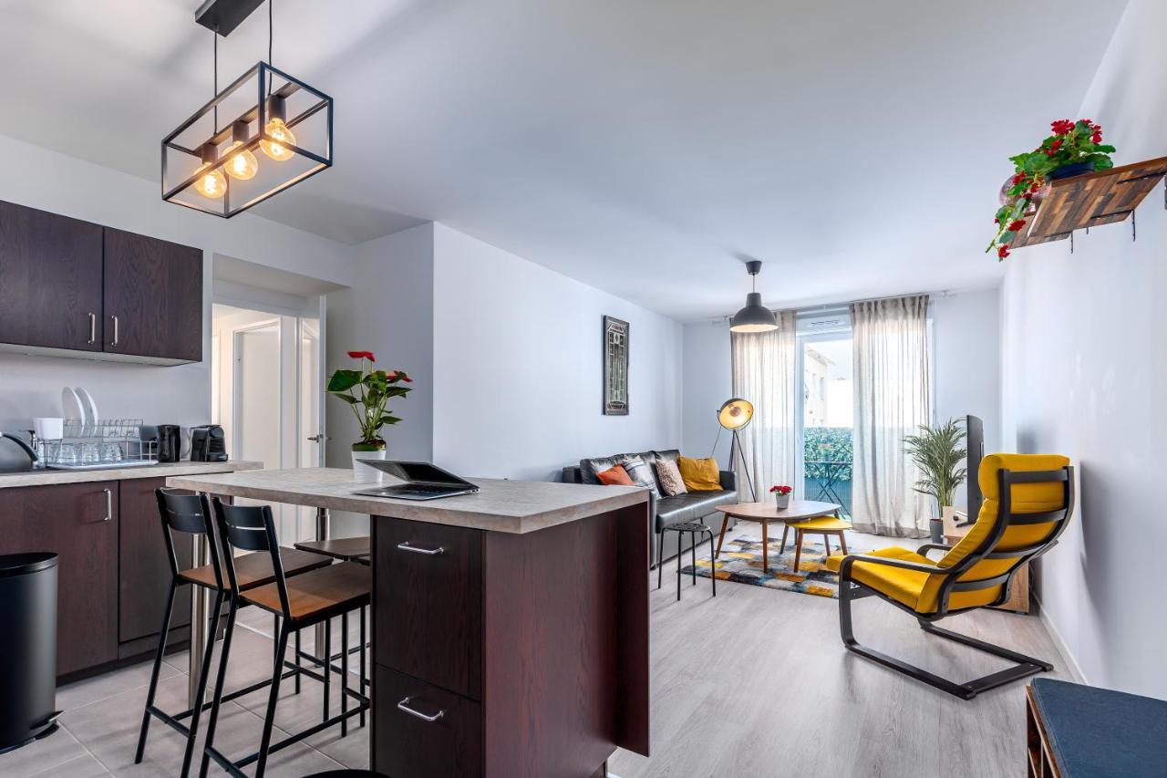 Appartement Lumineux De Standing Drancy Dış mekan fotoğraf